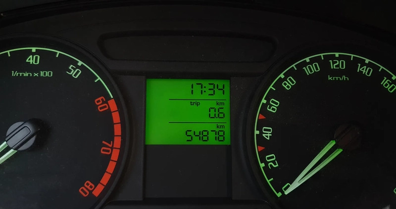 Skoda Fabia cena 20000 przebieg: 55000, rok produkcji 2008 z Szczecin małe 92